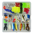 BE-TOOL Suitable Tackle Bait Kits Seas Fishing Rivers Set Fishing Set and Fishing Lures for Accessories