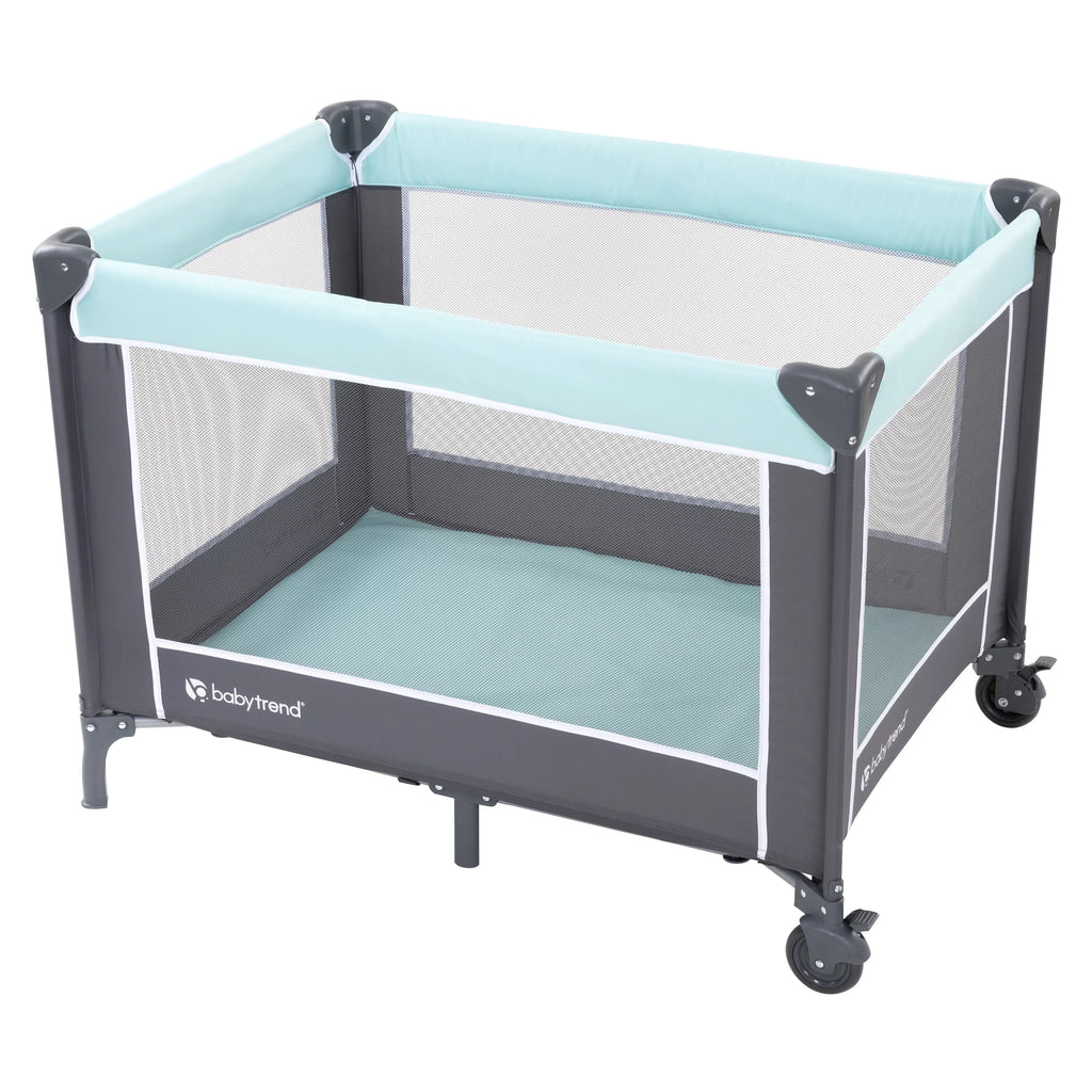 Playard Center Trend Baby Unisex Nursery with Travel Blue, Portable - Bag Twinkle