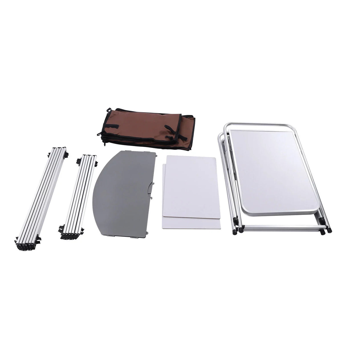 Kitchen W/ Table Folding Camping Foldable FETCOI Grill Tabletop Portable Station