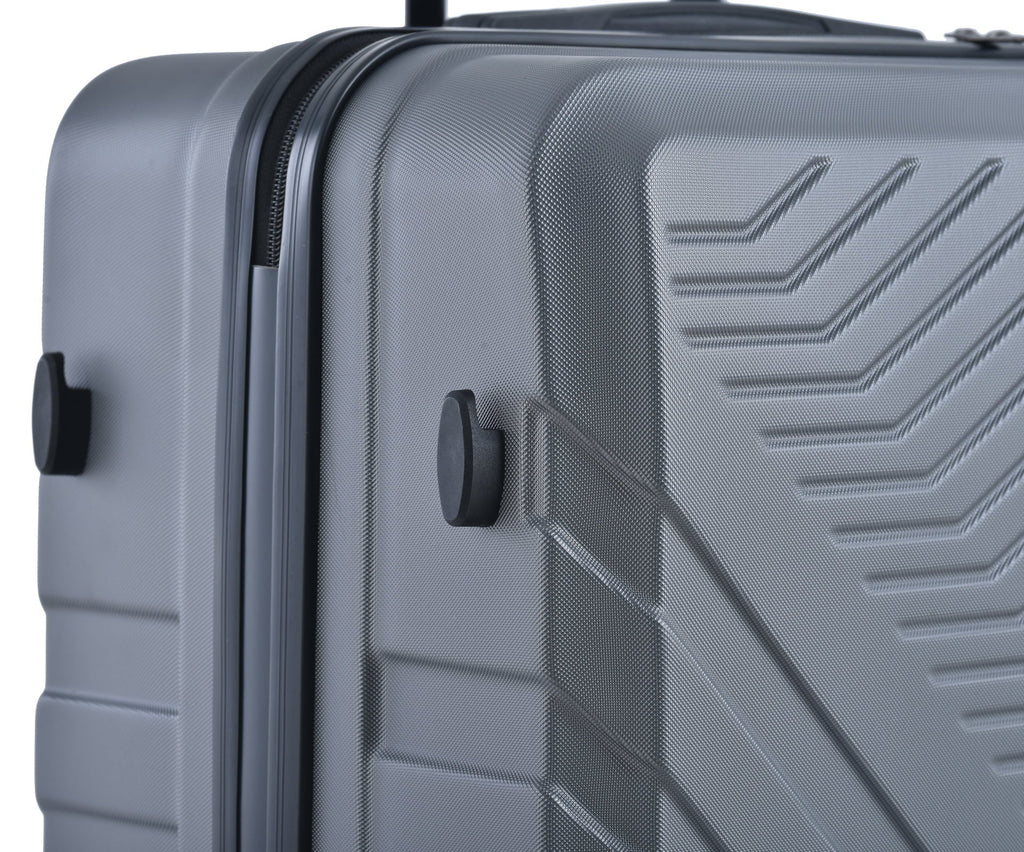Luggage Effortless Lock Set - TSA Travel with Durable ABS