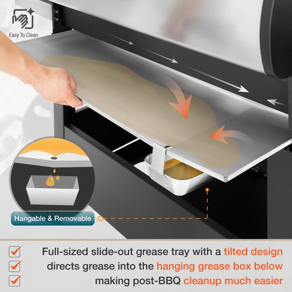 Side Steel with Stainless Living 6 Propane Burner Grill BBQ Gas Summit Grill Burner