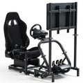 Racing Supllueer Fit Logitech G920 Fanatec Thrustmaster with G923 Seat Cockpit G29 & Stand Sim TV