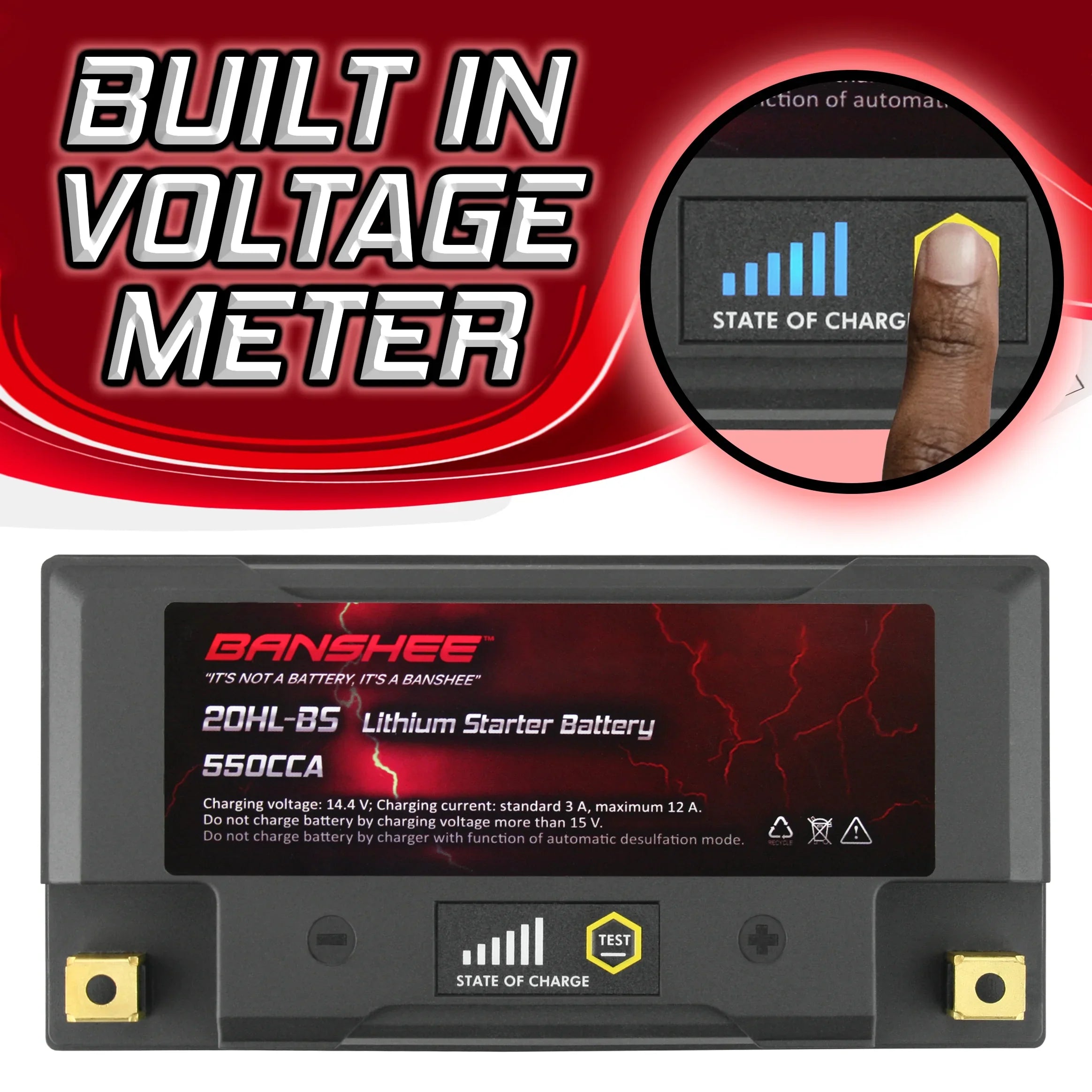 Compatible Battery 230 Sea-Doo 2018 2018 YTX20L-BS Banshee LiFePO4 to with RXT Motorsports