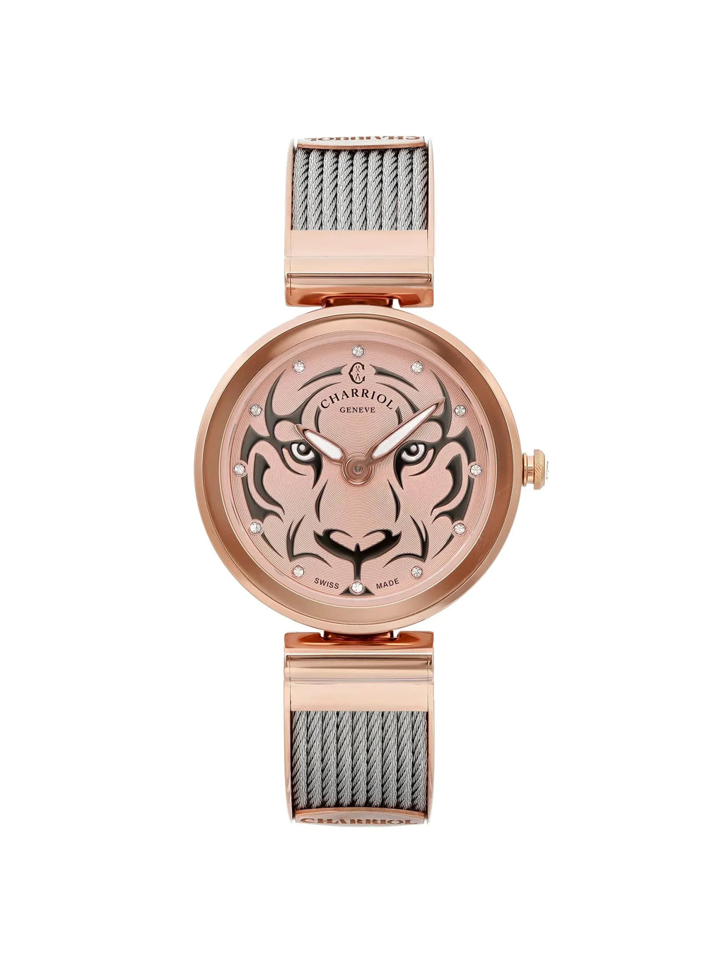 Steel Forever FE32.102.029 Watch (Like New) Charriol Ladies Pre-owned Tiger